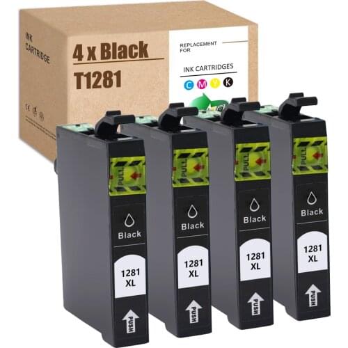 SZ T128XL Black T1281 Ink for Epson BX305F BX305FW Stylus S22 SX125 SX130 SX230 SX235W SX420W SX425W SX430W SX438W SX440W SX445W