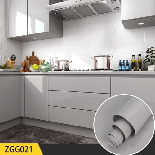 DIY Decorative Film PVC Self Adhesive Wall Stickers Paper Furniture Renovation Stickers Kitchen Cabinet Waterproof Wallpapers