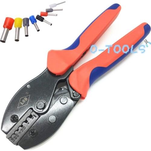 Multi crimping range 30-10AWG cable end sleeve cirmping tools crimping pliers for wire-end ferrules 0.25-6mm2 LY-256GF