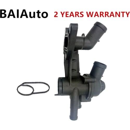 Engine Coolant Thermostat Housing Assemely For VW Jetta Golf Polo Scirocco Audi A1 A3 1.6 1.4T 03C121111 03C121111A 03C121111E