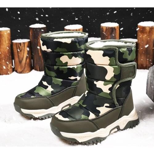 KOYONIT Leather Boots For Girls