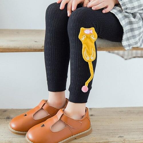Girls Leggings Toddler Baby Kids Striped Warm Skinny Pants For Girls Clothing Children Trousers Kids Pencil Pants