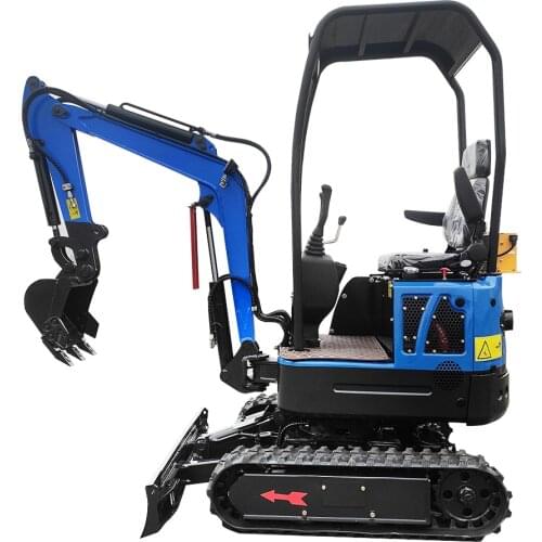 Euro V CE Approved 1ton Mini Excavator Digger for Garden