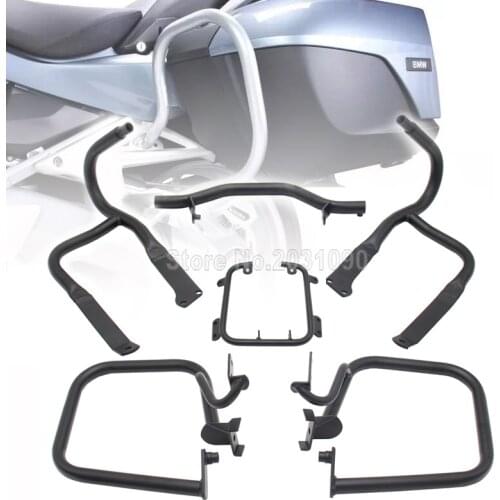 Motorcycle Front / Rear Side Box Bumper Safety Highway Crash Bar Engine Guard for BMW R1200RT R 1200 RT R1200 RT 2005-2013