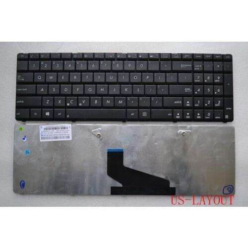 US NEW LAPTOP KEYBOARD FOR ASUS X53B X53U x53 K53T English black