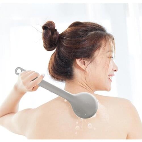 Long Handle Exfoliating Bath Sponge Back Scrubber Bathroom Body Brush Exfoliation Cleaning Equipment Shower Brush