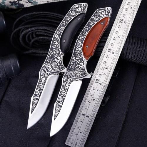 Outdoor Knife Camping Tactics High Hardness Folding Knife Multifunctional Survival Portable Folding Knife Mini Outdoor Knife