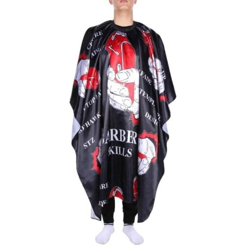 Professional Waterproof Cloth Hair Cutting Gown Cape Hairdressing Hairdresser Salon Barber Apron
