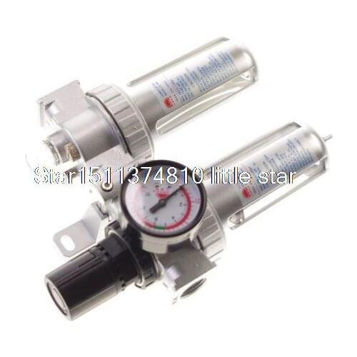 SFC-200 PNEUMATIC AIR FILTER REGULATOR LUBRICATOR BSP