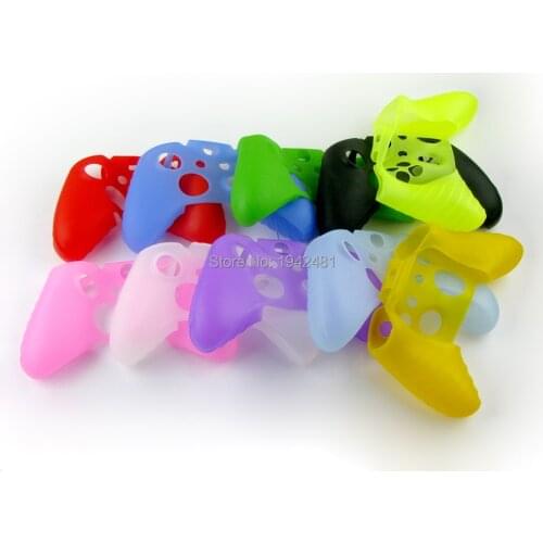 OCGAME 50pcs/lot Colorful Controller Silicone Case Cover for XBox one controller