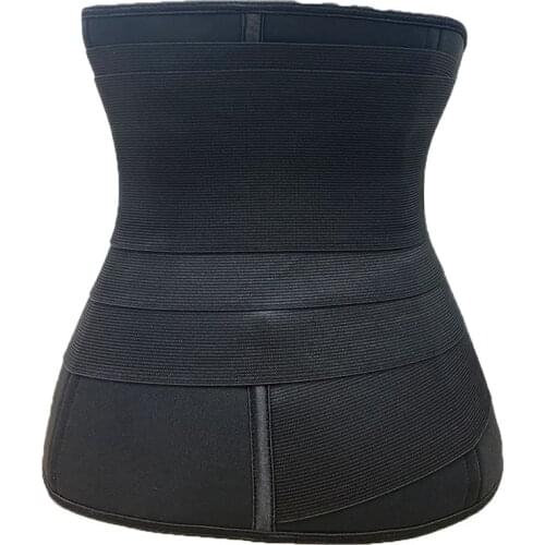 Abdominal Trimmer Corset Fat Burning Sports Belly Control Shapewear Long Torso Sweat Waist Trainer Belt Short Torso Tummy Wrap