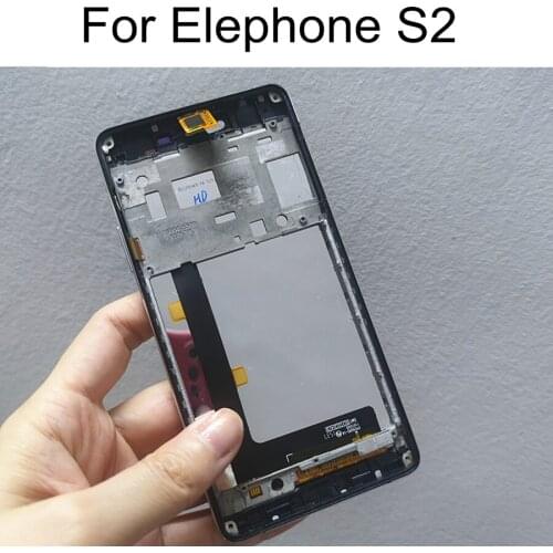 FOR Elephone S2 LCD Display+Touch Screen+Frame+Tools Digitizer Assembly Replacement Accessories For Elephone S2
