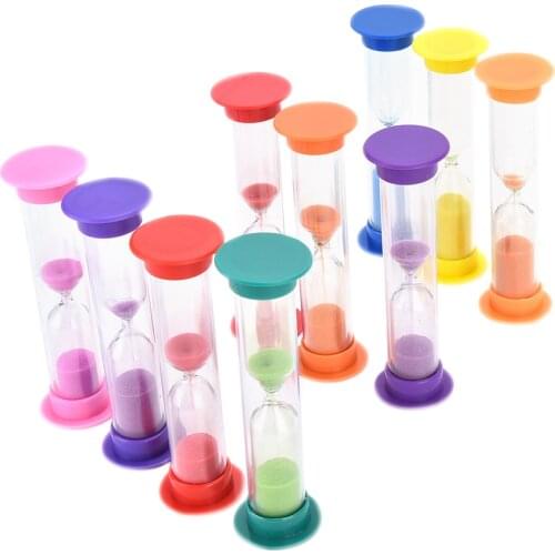 1/2/3 Mins Hourglass Sandglass Sand Cook Clock Timer Home Decoration Random Color