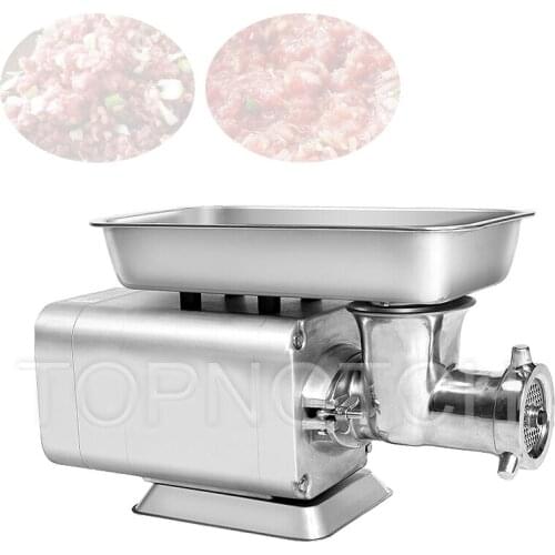 120Kg/H Desktop Meat Grinder Commercial Stainless Steel Meat Grinding Machine Electric Sausage Machine
