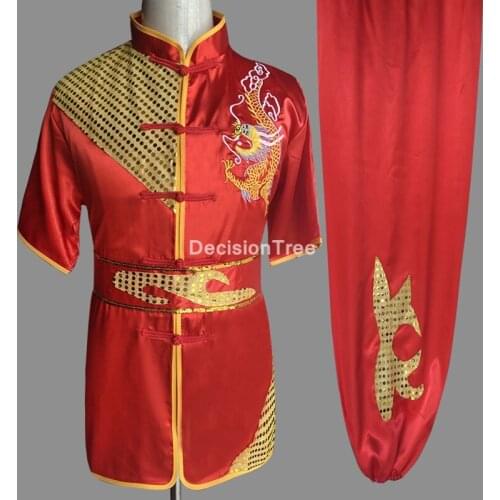 2021 loose wushu clothing uniform wushu costume kung fu uniform clothes martial arts uniform chinese warrior costume exercise