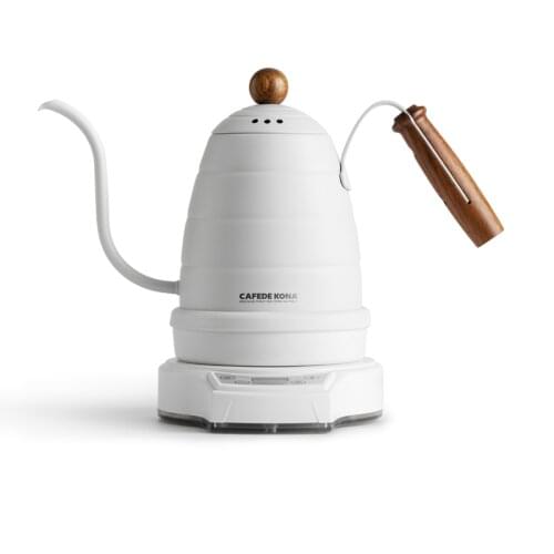 CAFEDEKONA 220V POUR-OVER ELECTRIC KETTLE for Coffee Heating Insulation Timer 0.7L Variable Temperature Control Pour Spout Pot