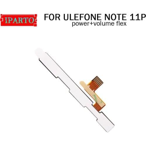 ULEFONE NOTE 11P Side Button Flex Cable 100% Original Power + Volume button Flex Cable repair parts for ULEFONE NOTE 11P