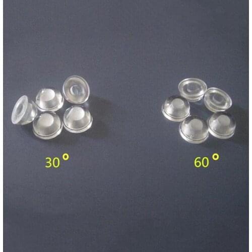 #CLHU-11 High quality 2835 led lens, 30 degree size: 11X6.9mm, 60 degree size: 11X5.5mm, Grinding Surface, PC Materials