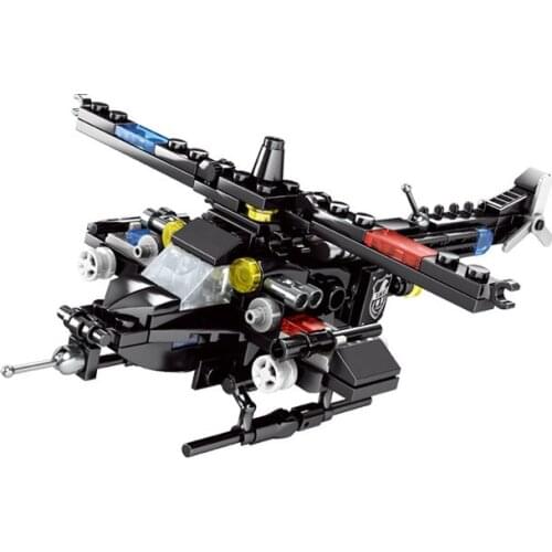 10 in 2 City Police Station Car Building Blocks For City SWAT Team Truck House Blocks Technic Diy Toy For Boys Children