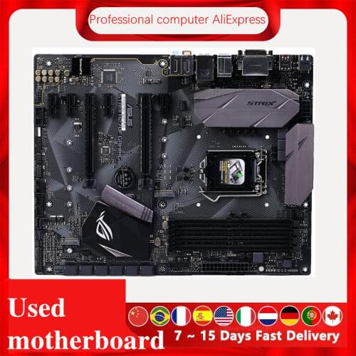 For Asus ROG STRIX H270F GAMING Original Used Desktop Intel H270 H270M DDR4 Motherboard LGA 1151 i7/i5/i3 USB3.0 SATA3