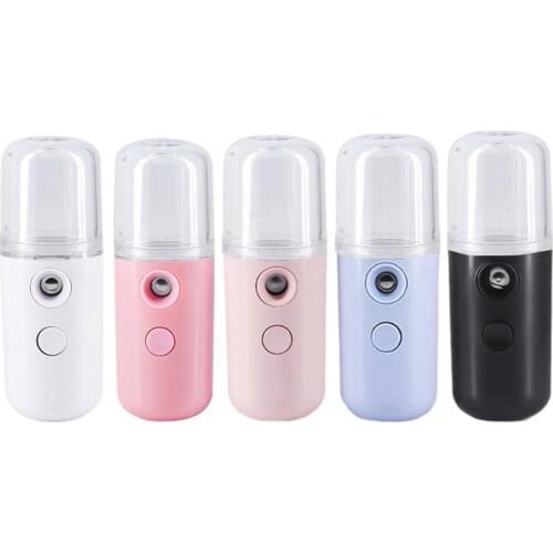 Electric Mini Mister Humidifier Steamer Nano Vaporizer Face Spa Moisturizing Mist Spray Machine Skin Care Beauty Tools