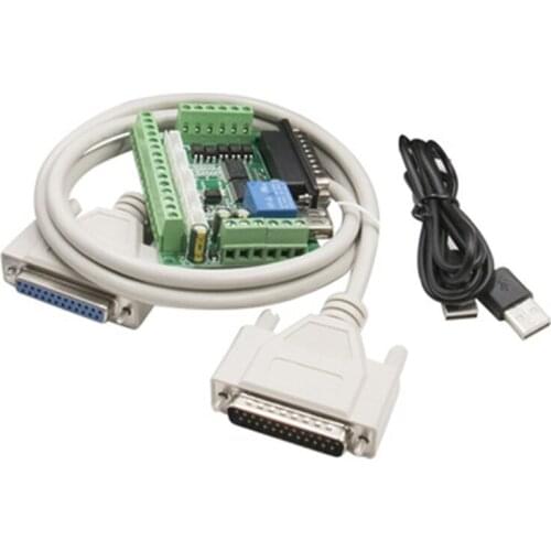 CNC Router Kit: TB6600 4A servo driver+Nema23 stepper motor 57HS7630+5 axis interface board+power supply