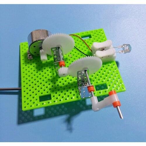 Feichao Square Hand Crank Generator Gear Mechanical Transmission Power Generator Scientific Experiment DIY Toy For Children Toy