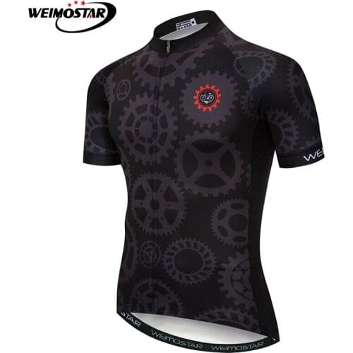 Men Cycling Jerseys Summer MTB Bike Shirt Cycling Clothing Ropa Ciclismo Outdoor Cycling Sportwear Breathable Anti Sweat Anti UV