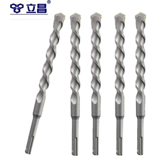 LICHANG Twist Drill Bit Impact Electric Hammer Tools Set Professional Metal Alloy Wall Chaser for Concrete Round Handle