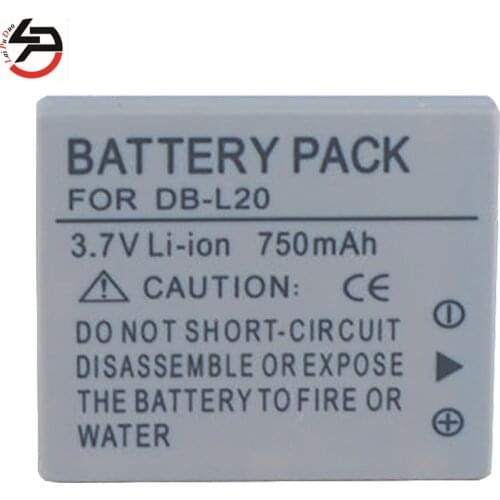 LPD 750mAh Brand New Replacement Battery For Sanyo DB-L20 C40 J4 E6 E7 CA6 CA8 CA65 CG65 CG9