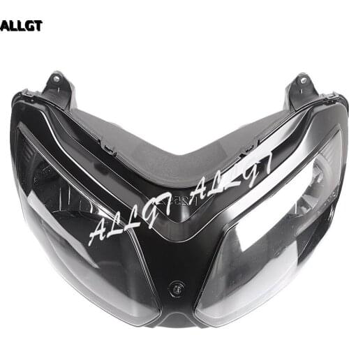 ALLGT Front Headlight Head Lamp For KAWASAKI Ninja ZX12R 02 03 04 05 06 07 08 White