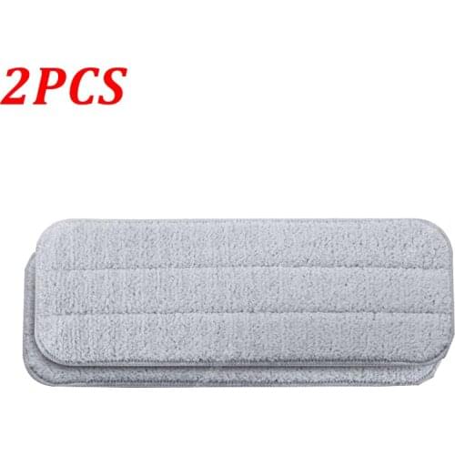 2PCS Carbon Fiber Mop Cloths Pad for Xiaomi Mijia Deerma Water Spray Mop TB500 Replacement Parts Cleaning Dust Cloth