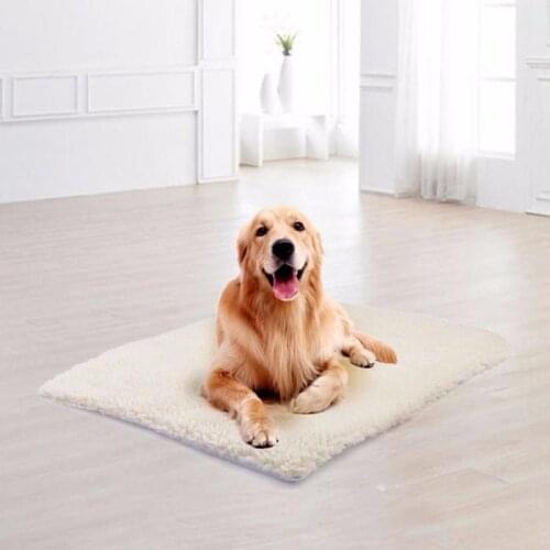 Self Heating Soft Warm Pet Blanket Pad Winter Warm Heated Pad Mat For Dogs Cat Rug Thermal Pillow Pet Supplies Dog Accessories