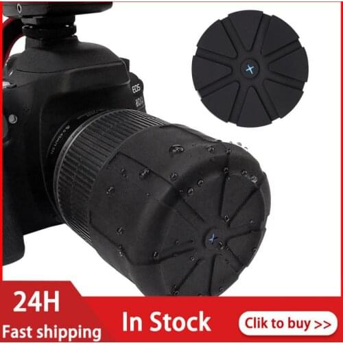 Universal Silicone Protector Lens Cap Anti-Dust Waterproof Anti-fall For DSLR Sony Fuji Nikon Olympus Camera