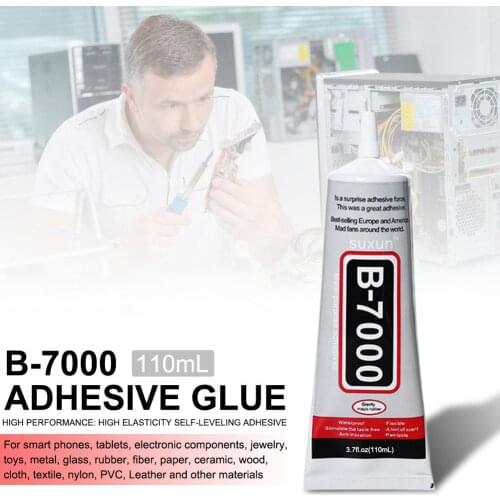 110ML B-7000 Mobile Phone Screen Repair Glue Electronic Components DIY Stickers Ornament Adhesive Decoration Dehydration