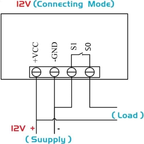 YYSD 12V Timing Delay Relay Module Cycle Timer Digital LED Dual Display 0-999 Minutes