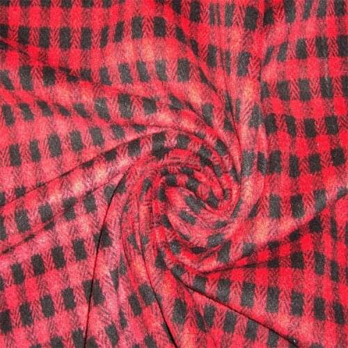 150 cm Wide Red Wool Polyester Woolen Woolen Autumn and Winter Fashion Dress Clothing Fabric Wholesale Cloth by the Meter