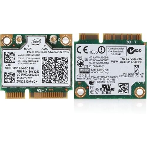 2021 New Intel Dual Band Wireless-N wifi Card for Lenovo Thinkpad X230 T430 60Y3253