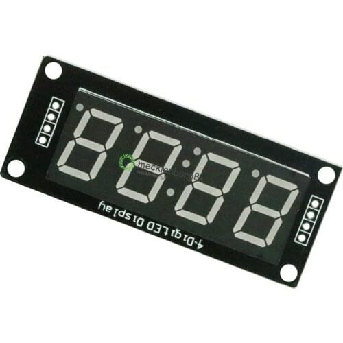 TM1637 4-Digit LED 0.56" 0.56 inch 7 Segments Display Tube Clock Double Dots Module Green LED Display Module For Arduino