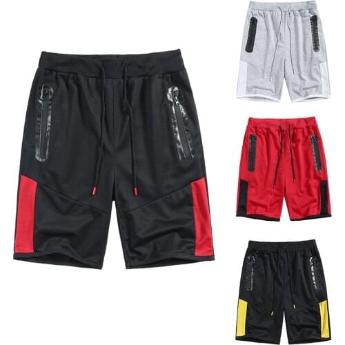 Large Size Men Shorts Elastic Waist Drawstring Shorts Men Breathable Quick Dry Beach Shorts Men Casual Shorts short homme M-3XL