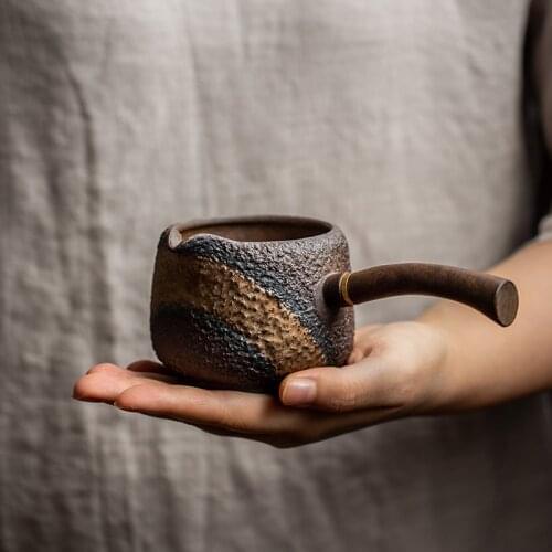 LUWU ceramic tea pitchers chahai chinese kung fu tea accessories