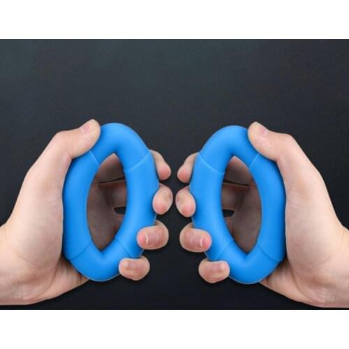 TPE Hand Grip Ring Portable Hand Expander Finger Trainer Handgrip Wrist Forearm Exerciser Grip Strength Fitness Equipment