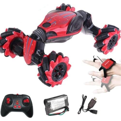 Remote Control Stunt Car Gesture Induction Twisting Off-Road Vehicle Light Music