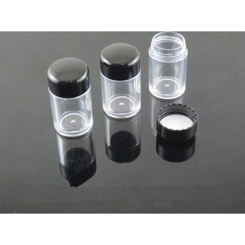 Empty 10g jar round powder jar plastic empty cosmetic container cream jar 10ml powder jar F20172286