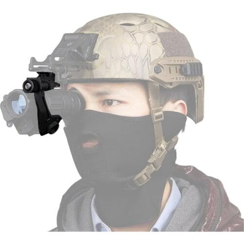PVS-14 digital night vision scope mounts for helmet for rifle scope for hunting Black