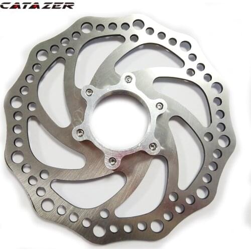 Catazer Bicycle Brake Disc Rotors Front 160mm and Rear 140mmMTB Bike Brake Disc Rotors DR008