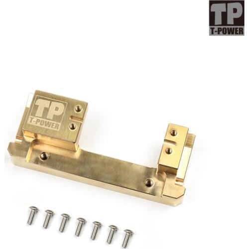 TRACTION HOBBY KM2/KM3/KM4 Front Steering Gear Bracket Steering Gear Seat Brass Km Counterweight