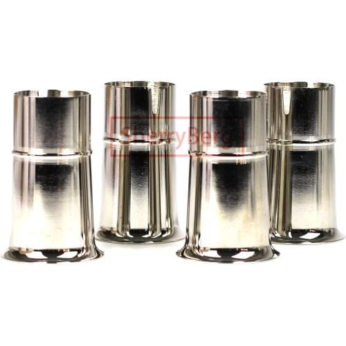 SherryBerg Carb Carby Stacks for Bug/Beetle/vw/ 45dcoe air horn Velocity Stacks 45 DCOE Weber/EMPI Dellorto Carburetor set of 4