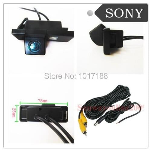 Car Rear View Reverse Parking Camera Waterproof Night Vision SONY CHIP For Citroen C4 C5 C-Triomphe C-Quatre Peugeot 307cc