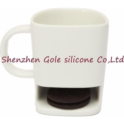 Free Shipping 48Piece Fantastic Dunk Mug Ceramic Cookies Mug with Biscuit Holder 250ml